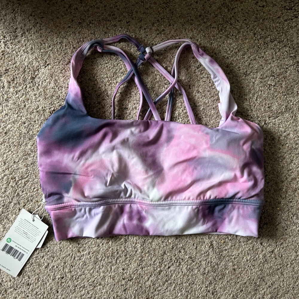 Buffbunny revolution bra purple swirl NWT SIZE XL